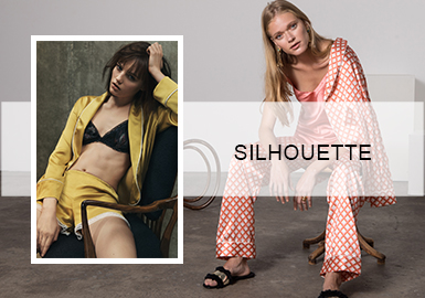 Rustic and Nostalgic -- Silhouette Trend for Women's Loungewear