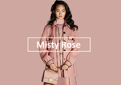 Misty Rose -- Solid Color Trend for Womenswear