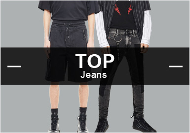 Jeans -- Analysis of Popular Items in Menswear Markets