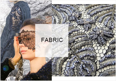 Stitches and Textures/French Elegance -- Lace in Women's Knitwear