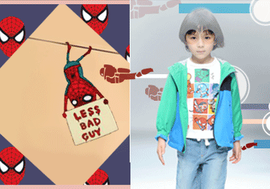 Super Heroes -- The Pattern Trend for Kidswear