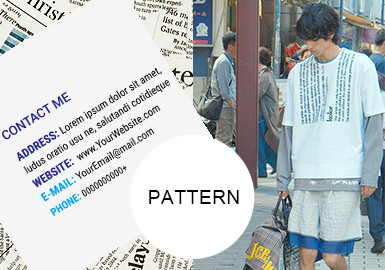 The Block Letter- Pattern Trend for Menswear