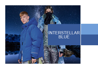 Interstellar Blue- Color Evolution for Menswear