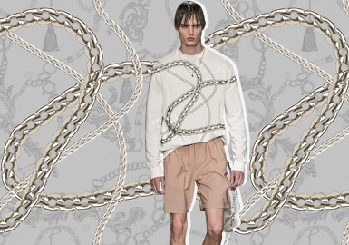 Chains- The Pattern Trend for Menswear