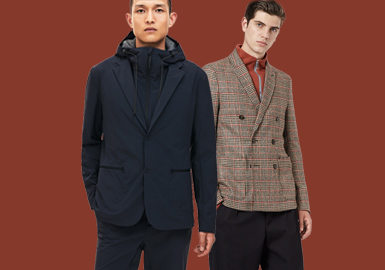 Charming Gentlemen -- The Silhouette Trend for Men's Suits