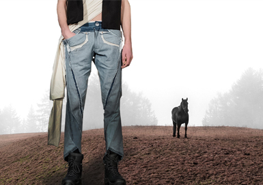 The Journey of Denim -- The Silhouette Trend for Men's Jeans