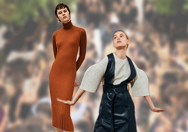 Face up to Selves -- The Comprehensive Analysis of Women's Knitwear on Catwalks