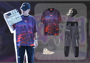 Functional and Fashionable -- Clothing Collocation of Men's Chinese Fashion T-shirts
