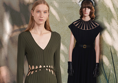 Encountering Cutout -- The Craft Trend for Women's Knitwear