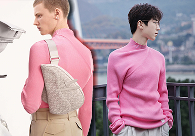 Interpretation of Brands -- The Collection of Male Stars' Knitwear