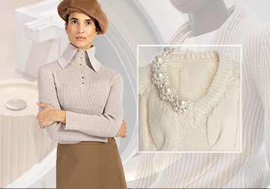 Collar -- The Craft Trend for Women's Knitwear