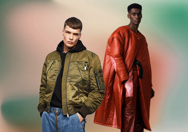 The Free Attitude -- The Silhouette Trend for Men's Puffa Jackets