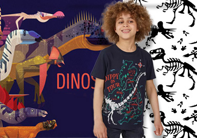 Changeable Dinosaur -- The Pattern Trend for Kidswear
