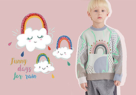 Rainbow and Cloud -- The Pattern Trend for Kidswear