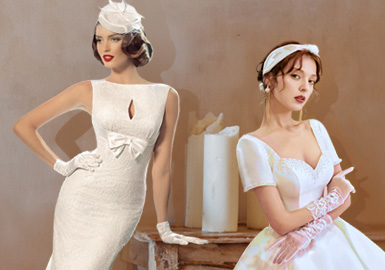 Romance of That Time -- The Craft Trend for Women's Wedding Dress