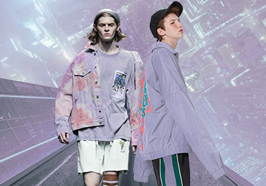 Purple Heather -- The Thematic Color Trend for Menswear