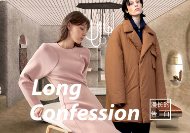 Long Confession -- A/W 21/22 Theme Fabric Trend for Womenswear