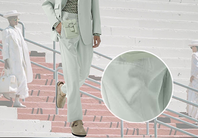 Trousers -- The Comprehensive Analysis of Fabrics on Menswear Catwalks