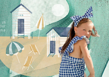 Beach Outing -- Theme Design and Development of Infants' Wear