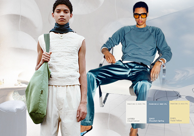 Minimalism -- Thematic Color Trend for Men's Knitwear