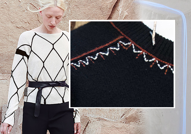 Stitches -- The Craft Detail Trend for Women's Knitwear