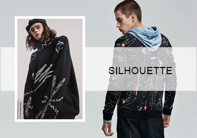 Leisure and Stylish -- Silhouette Trend of Men's Sweaters