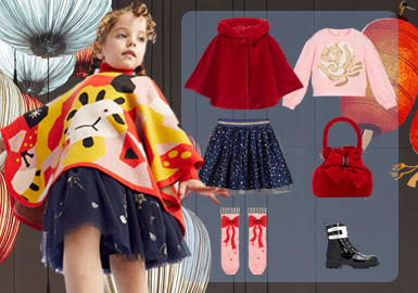 Welcome the New Year -- Clothing Collocation for Festival Kidswear