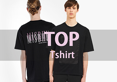 T-shirt -- 2019 Resort Hot Items of Menswear
