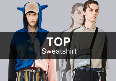 Sweatshirt -- 2019 Resort Recommended Hot Items in the Menswear Market