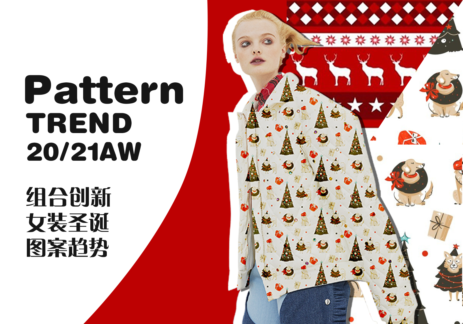 Novel Combinations -- The Christmas Pattern Trend for Womenswear