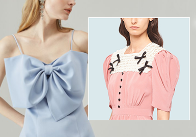 Changeable Bowknots -- The Craft Detail for Womenswear