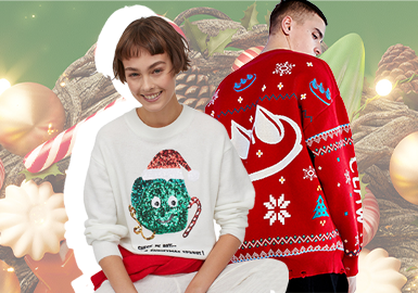 Merry Christmas -- The Festival Design Capsule for Men's and Women's Knitwear