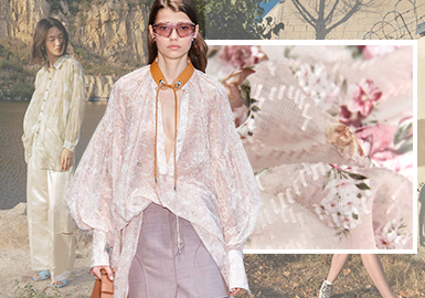 Ethereal and Elegant -- The Pattern Trend for Women's Chemical Fiber Fabrics