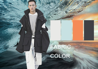 Science and Technology -- The Chemical Fiber Fabric and Color Trend for Menswear