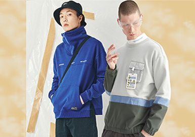 Street-style Sweatshirt -- 2020 S/S Silhouette Trend for Menswear
