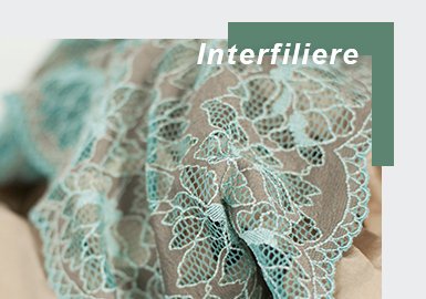The New Application of Lace -- The Exhibition Analysis of Interfilière Paris