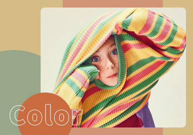 Glowing Color -- The Color Trend for Kids' Knitwear
