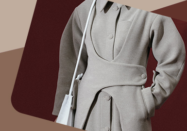 New Placket -- The Craft Detail Trend for Women's Overcoat