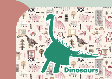 The Invasion of Dinosaur -- The Pattern Trend for Infants' Wear