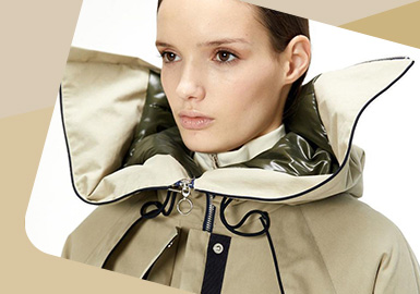 The Protection of Head and Neck -- The Detail Trend for Women's Outerwear