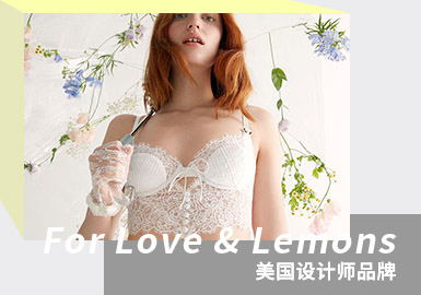 Sweet and Sexy Fairy -- The Analysis of For Love & Lemons The Women's Underwear Designer Brand
