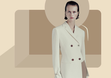 New Posture -- The Silhouette Trend for Women's Suit
