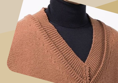 Neckline Transformation -- The Detail Trend for Men's Knitwear