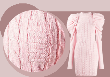 New Cable Pattern -- The Knit Trend for Women's Knitwear