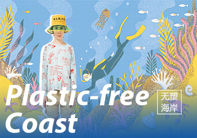 Plastic-Free Coast -- 2020 S/S Pattern Trend for Kidswear