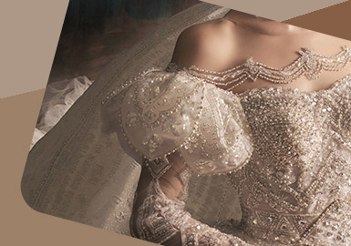 Court Baroque -- The Detail Craft Trend for Women's Wedding Dress