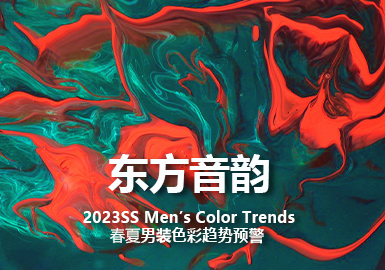 Oriental Rhythm -- The Color Trend Forecast for Menswear