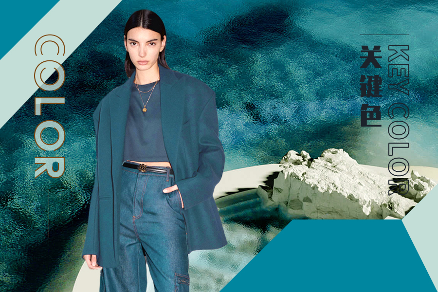 Algiers Blue -- The Color Trend for Womenswear