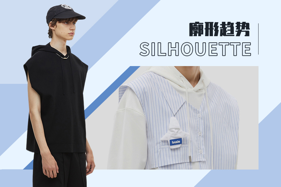 Comfortable Extension -- The Silhouette Trend for Men's T-shirt & Sweatshirt