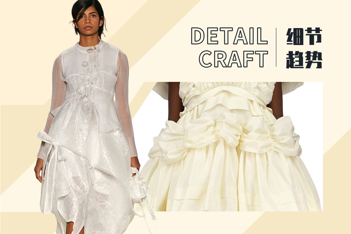 Graceful Dress Hem -- The Detail Trend for Women's Dress